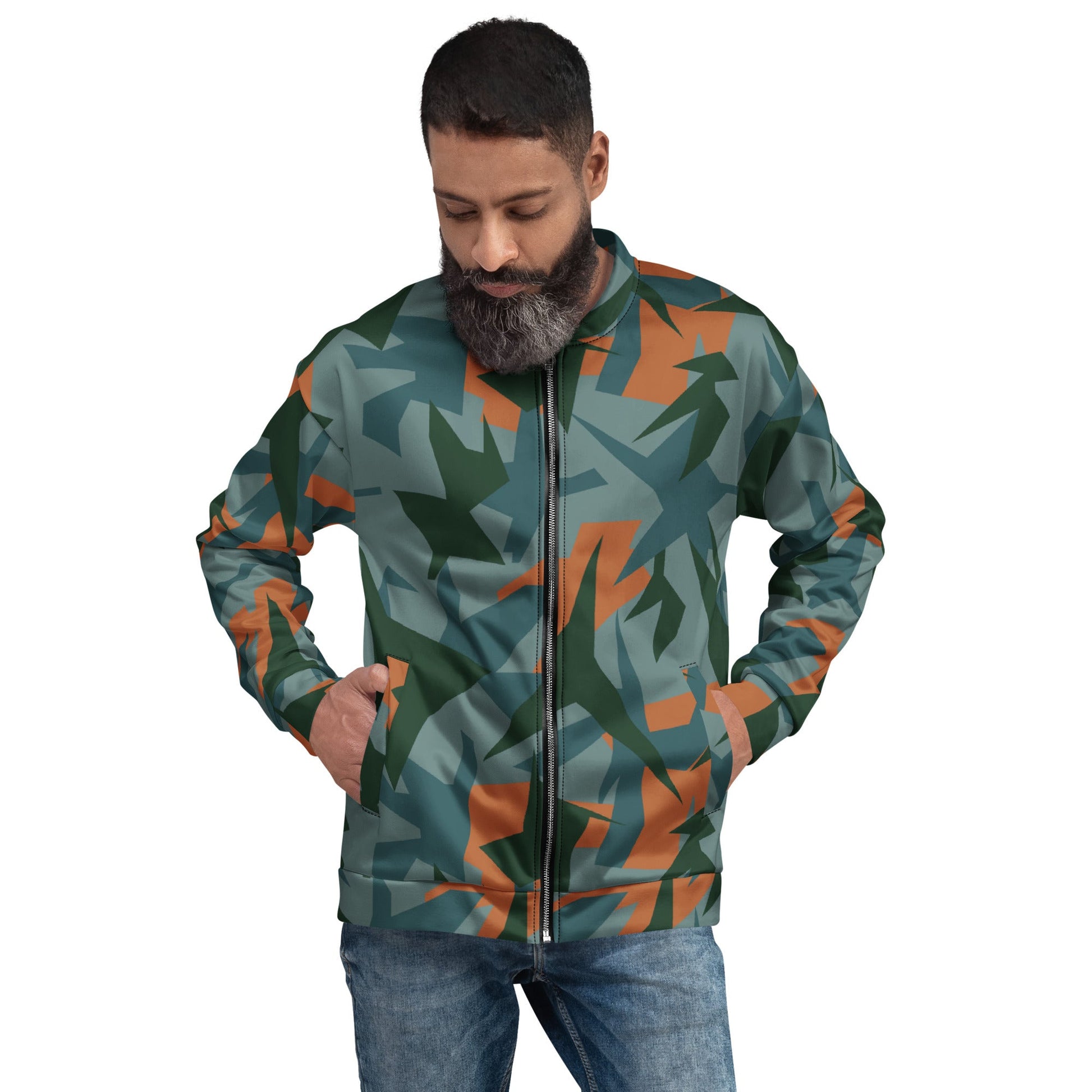 Titanfall Splinter Contrast CAMO Unisex Bomber Jacket - XS