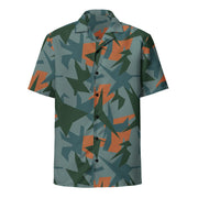 Contrast Vector CAMO Unisex Short-Sleeve Button Shirt - Button-Up