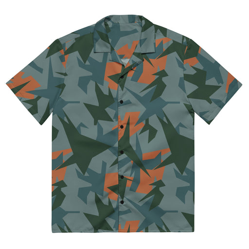 Contrast Vector CAMO Unisex Short-Sleeve Button Shirt - Button-Up