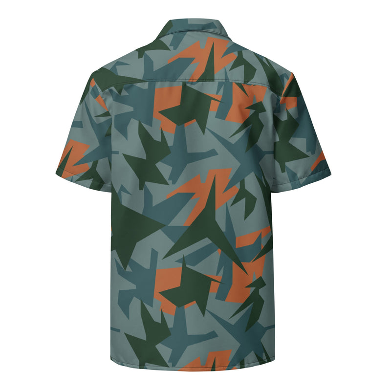 Contrast Vector CAMO Unisex Short-Sleeve Button Shirt - Button-Up