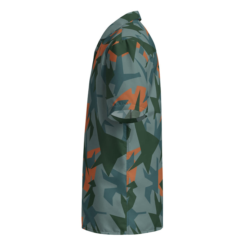 Contrast Vector CAMO Unisex Short-Sleeve Button Shirt - Button-Up