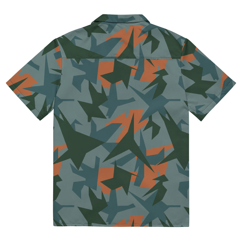 Contrast Vector CAMO Unisex Short-Sleeve Button Shirt - Button-Up