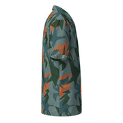 Contrast Vector CAMO Unisex Short-Sleeve Button Shirt - Button-Up