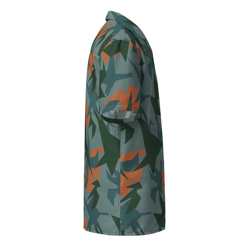 Contrast Vector CAMO Unisex Short-Sleeve Button Shirt - Button-Up
