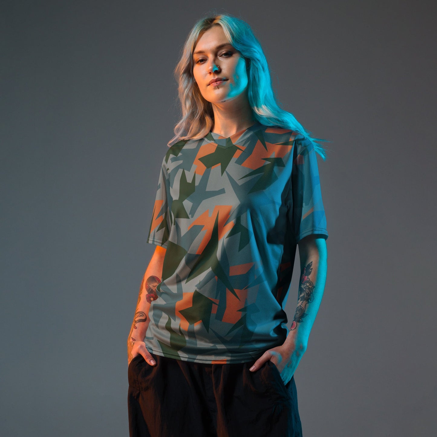 Titanfall Splinter Contrast CAMO Unisex Sports Jersey