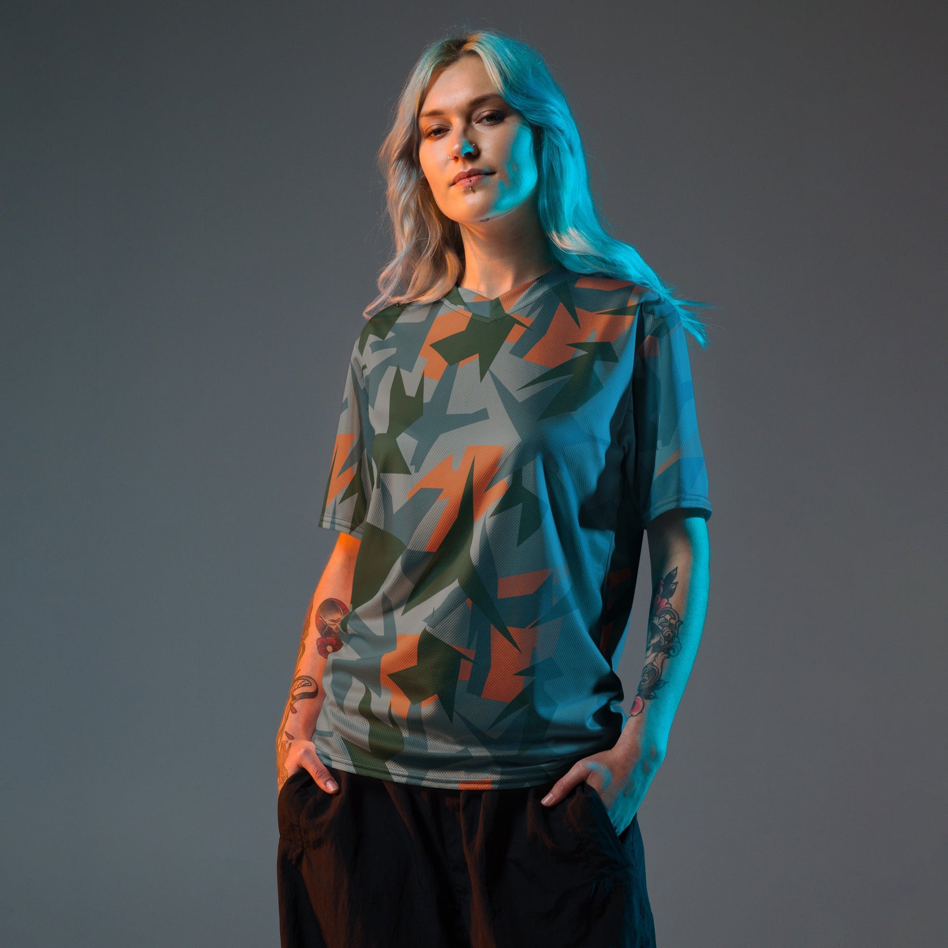 Titanfall Splinter Contrast CAMO Unisex Sports Jersey