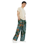 Contrast Vector CAMO Unisex Wide-Leg Leisure Pants - Pant