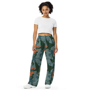 Contrast Vector CAMO Unisex Wide-Leg Leisure Pants - Pant