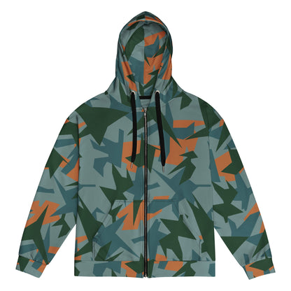 Titanfall Splinter Contrast CAMO Unisex Zip Hoodie - 2XS