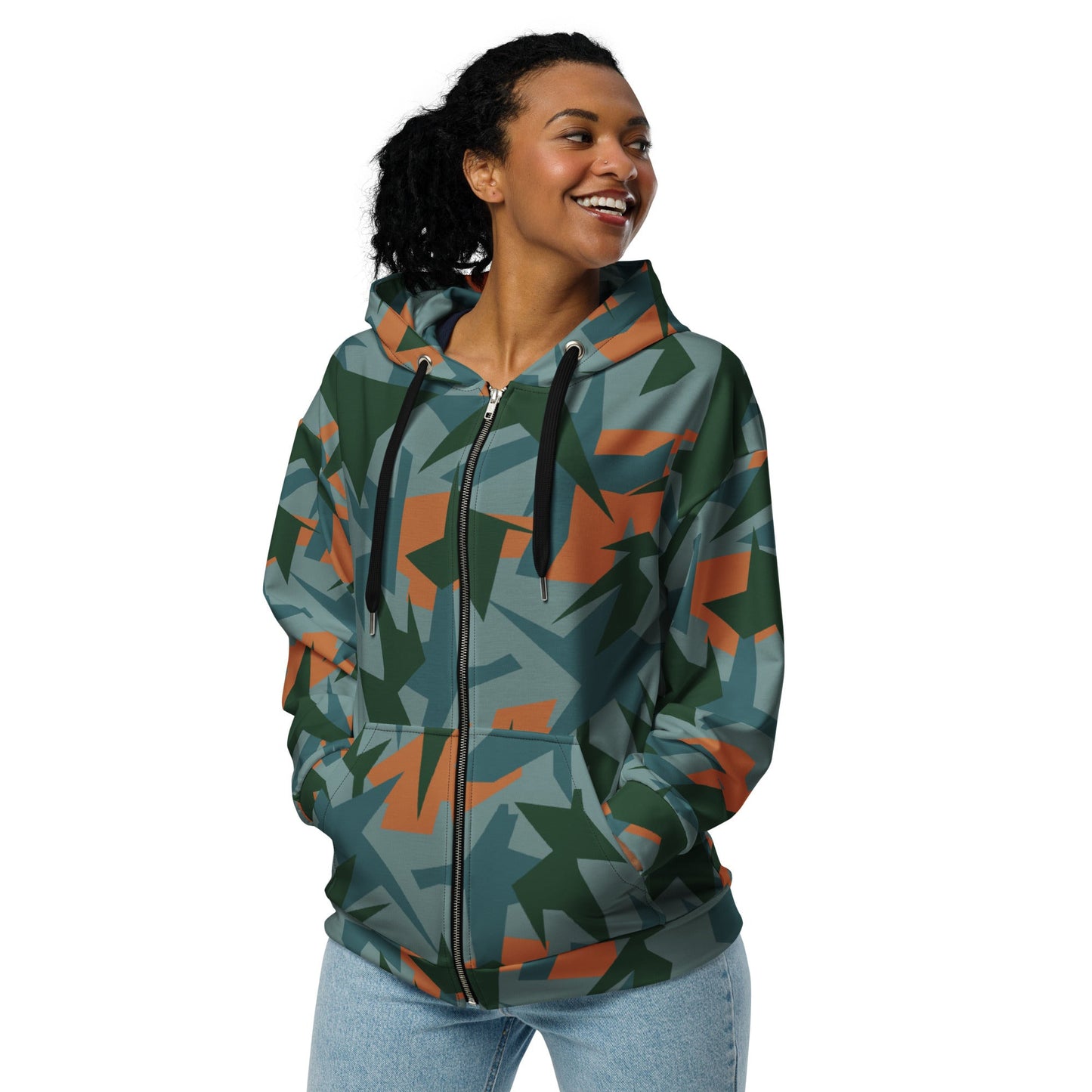 Titanfall Splinter Contrast CAMO Unisex Zip Hoodie