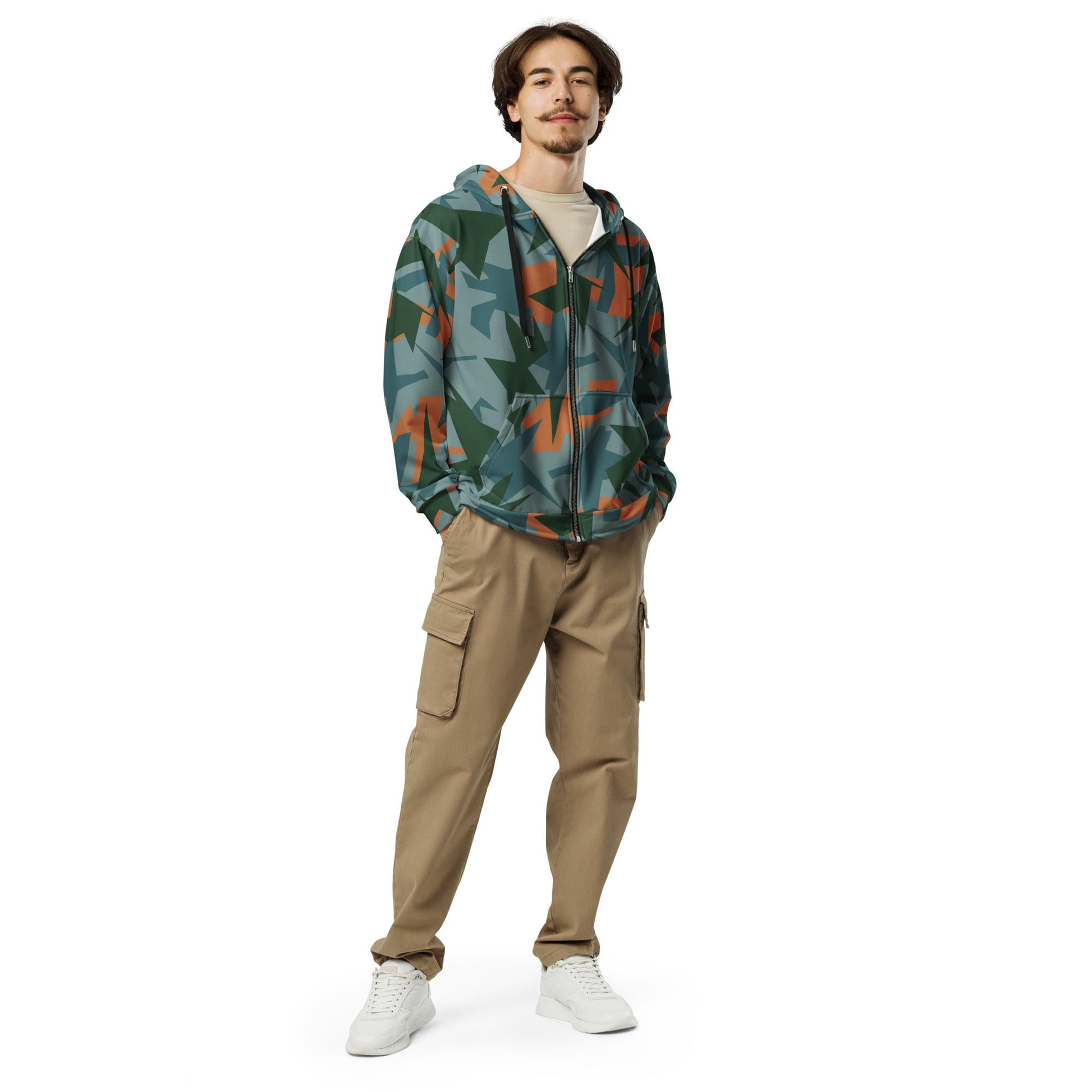 Titanfall Splinter Contrast CAMO Unisex Zip Hoodie