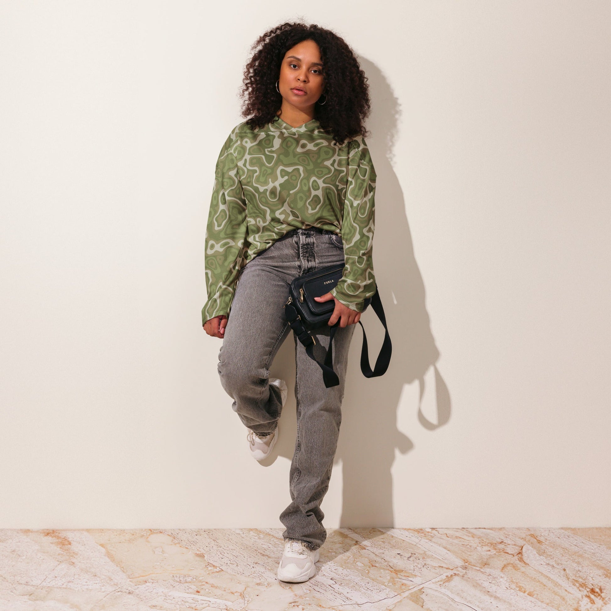 Topo Sage Ridge CAMO hockey fan jersey - Hockey Jerseys