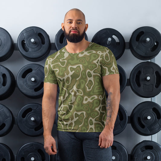 Topo Sage Ridge CAMO Mens athletic t-shirt - XS - Athletic T-Shirts