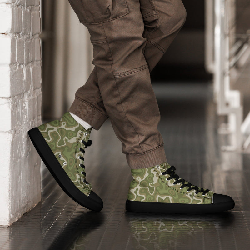 Topo Sage Ridge CAMO Mens High-Top Canvas Shoes - 5