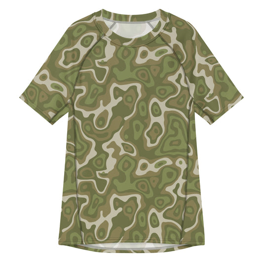 Topo Sage Ridge CAMO Mens Short-Sleeve Rash Guard - 2XS - Short-sleeve Guards