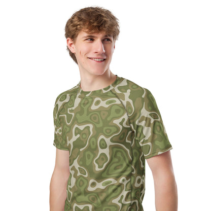 Topo Sage Ridge CAMO Mens Short-Sleeve Rash Guard