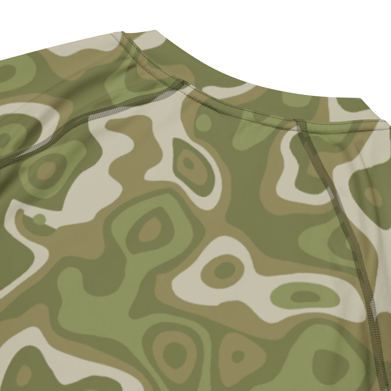 Topo Sage Ridge CAMO Mens Short-Sleeve Rash Guard - SS