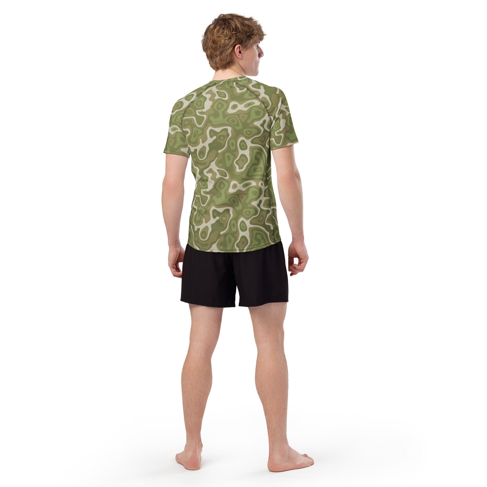 Topo Sage Ridge CAMO Mens Short-Sleeve Rash Guard