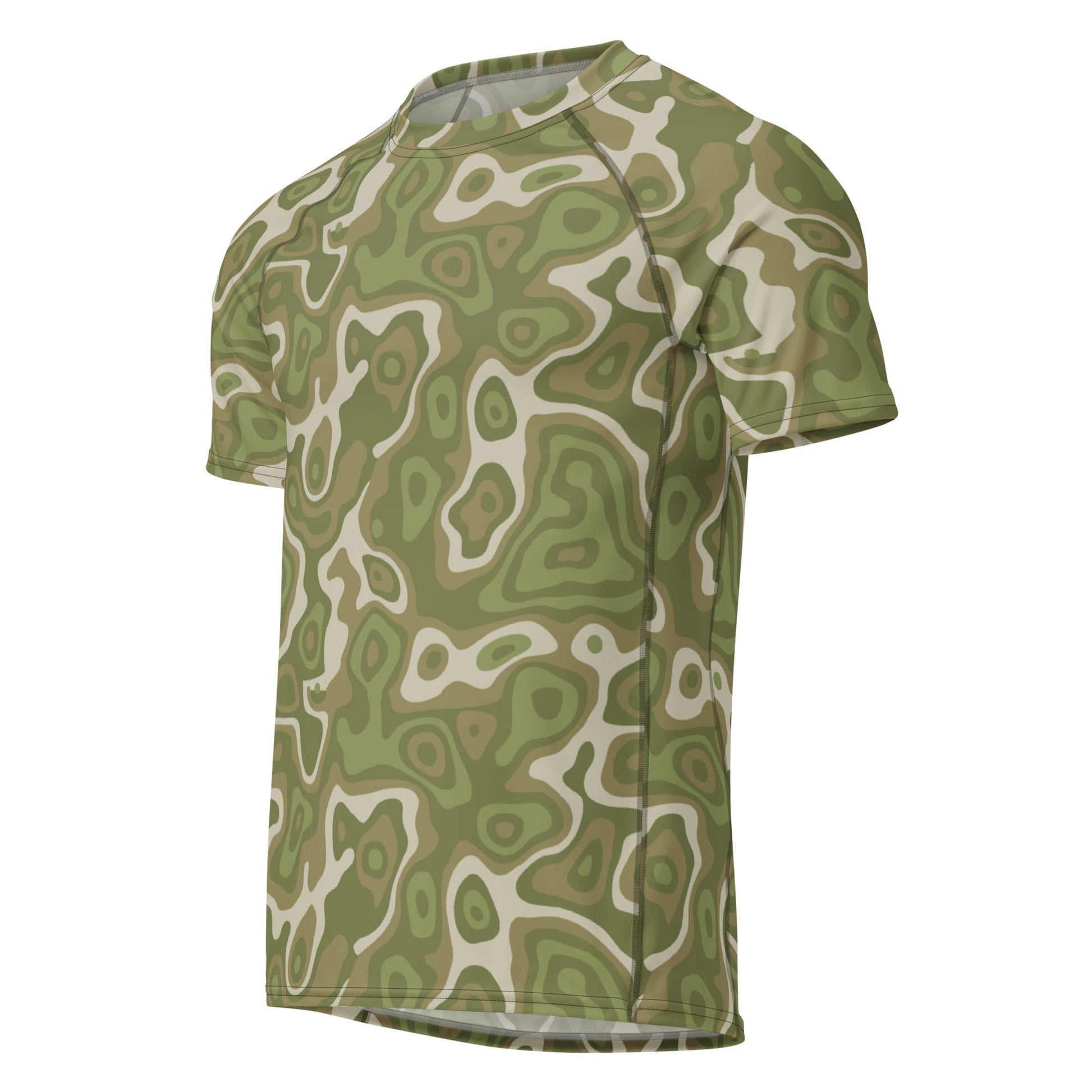 Topo Sage Ridge CAMO Mens Short-Sleeve Rash Guard