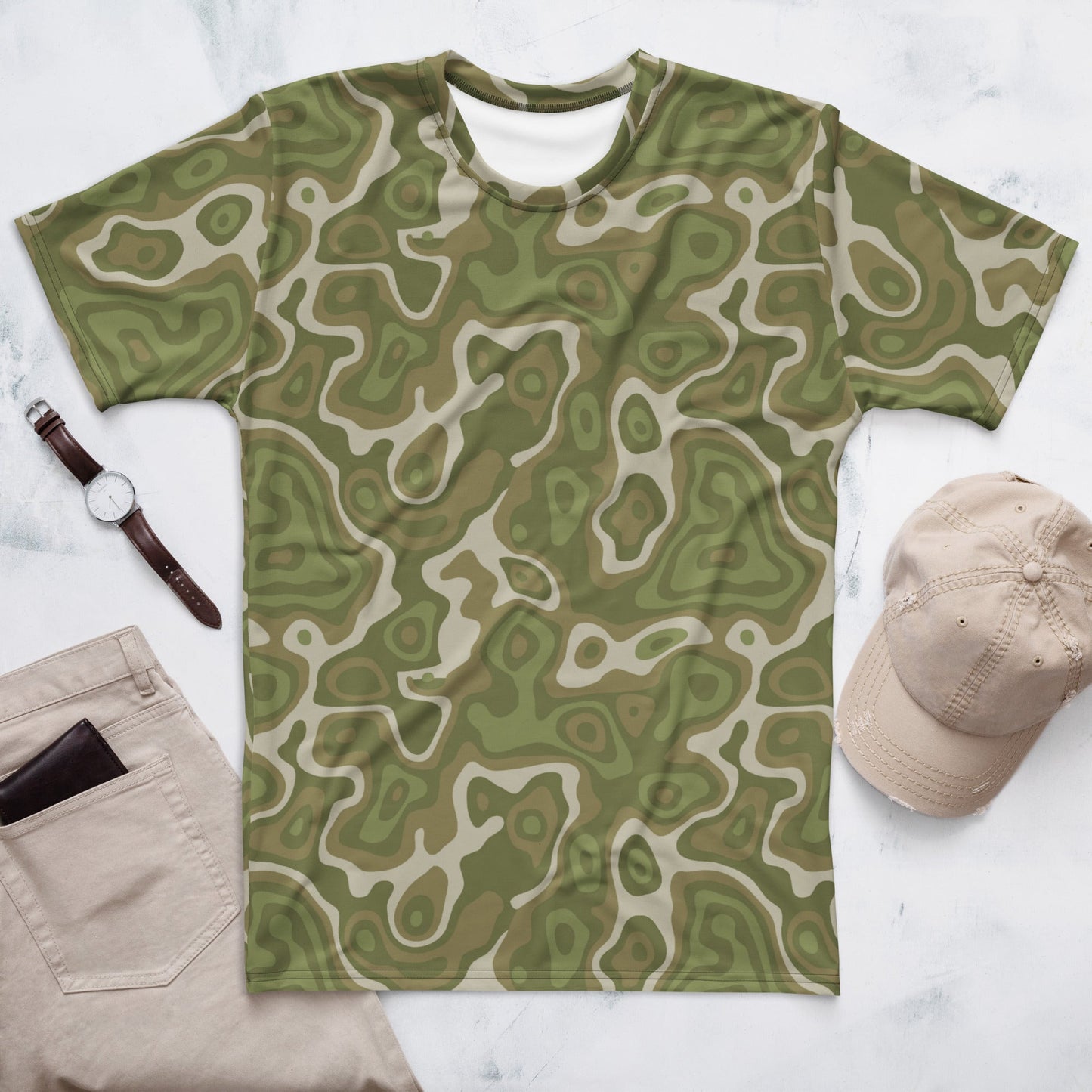 Topo Sage Ridge CAMO Mens t-shirt - XS - T-Shirts