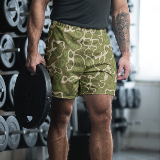 Topo Sage Ridge CAMO Unisex Athletic Long Shorts - 2XS