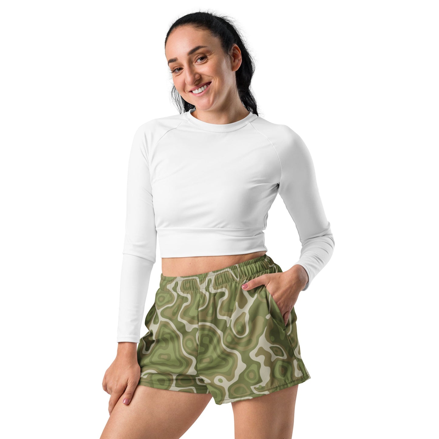 Topo Sage Ridge CAMO Unisex Athletic Shorts
