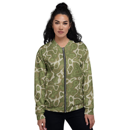Topo Sage Ridge CAMO Unisex Bomber Jacket - Jackets