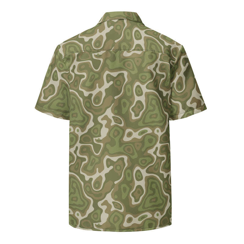 Topo Sage Ridge CAMO Unisex Short-Sleeve Button Shirt