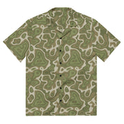 Topo Sage Ridge CAMO Unisex Short-Sleeve Button Shirt - 2XS