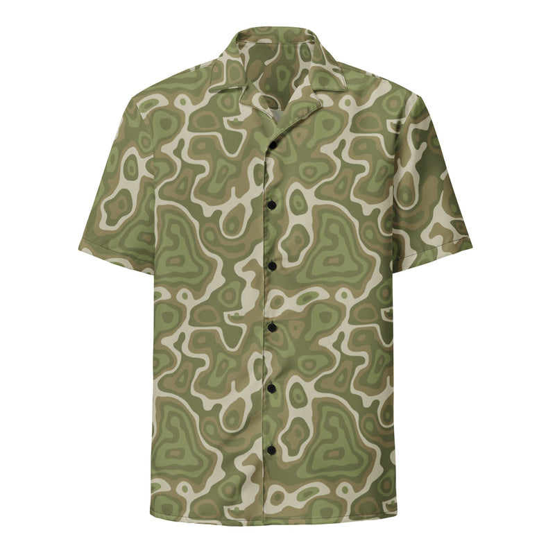 Topo Sage Ridge CAMO Unisex Short-Sleeve Button Shirt