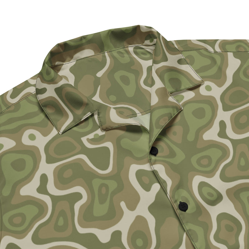 Topo Sage Ridge CAMO Unisex Short-Sleeve Button Shirt