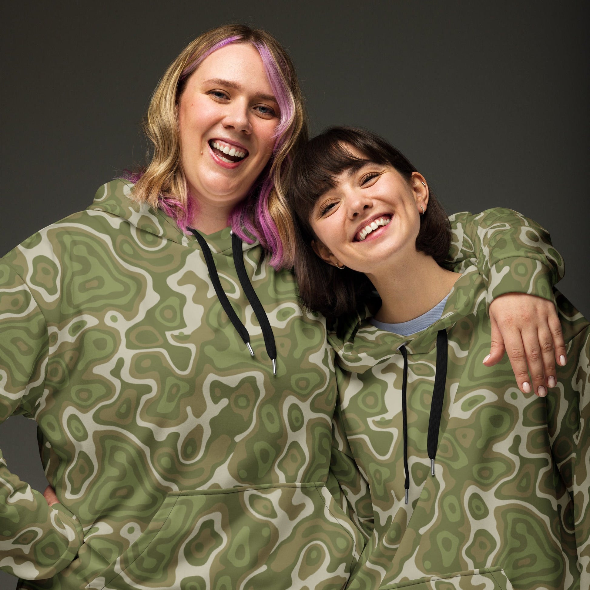 Topo Sage Ridge CAMO Unisex Hoodie - Hoodies