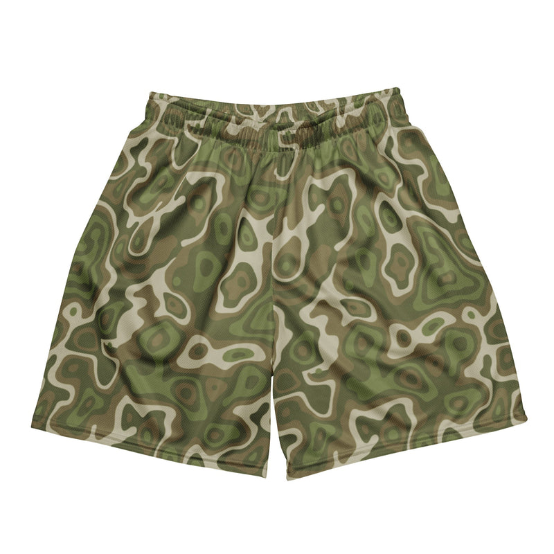 Topo Sage Ridge CAMO Unisex Mesh Shorts - 2XS