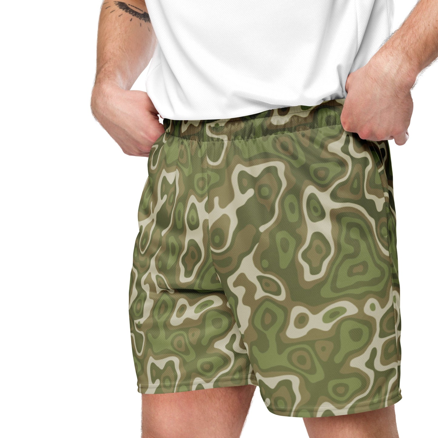 Topo Sage Ridge CAMO Unisex mesh shorts - Mesh Shorts