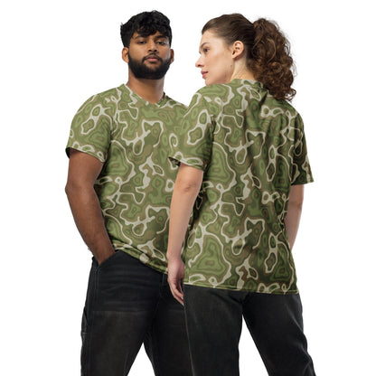 Topo Sage Ridge CAMO unisex sports jersey - 2XS - Sports Jerseys