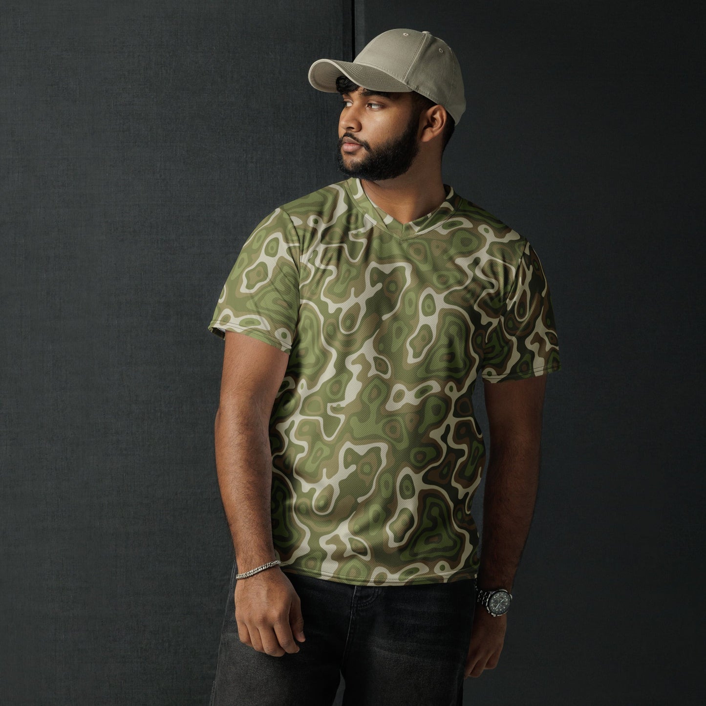 Topo Sage Ridge CAMO unisex sports jersey - Sports Jerseys