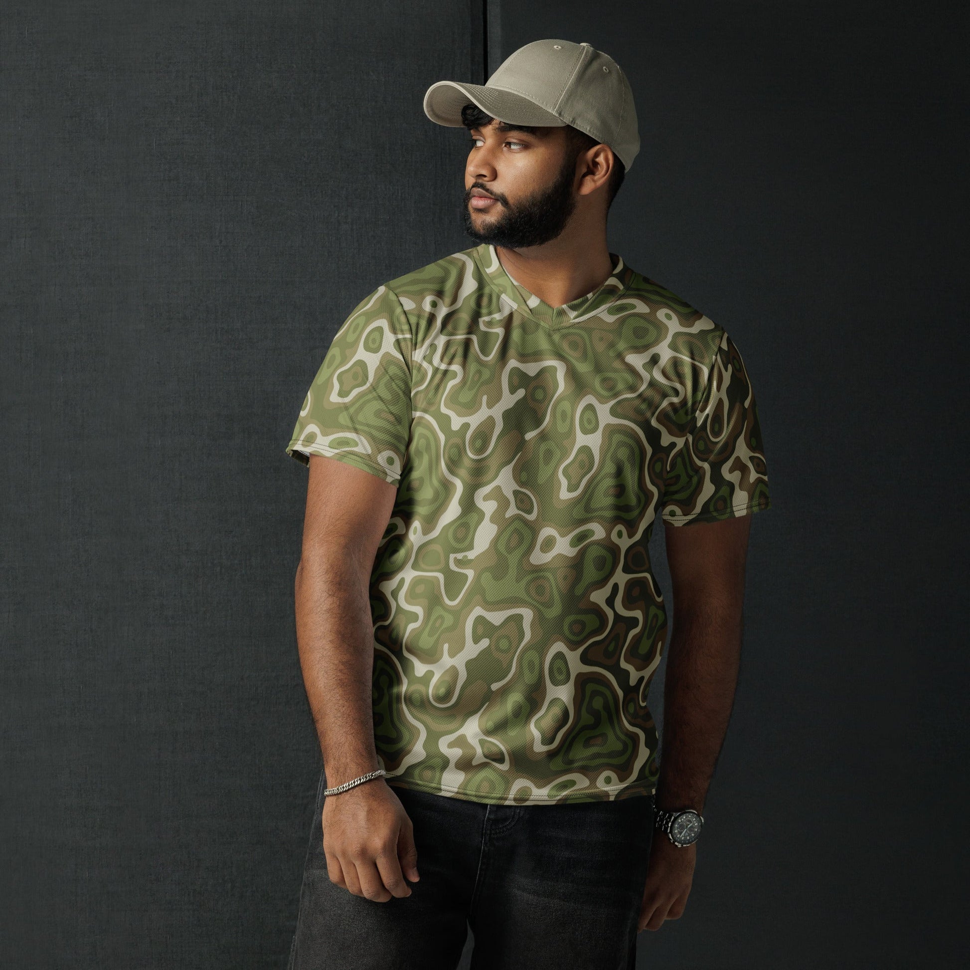 Topo Sage Ridge CAMO unisex sports jersey - Sports Jerseys