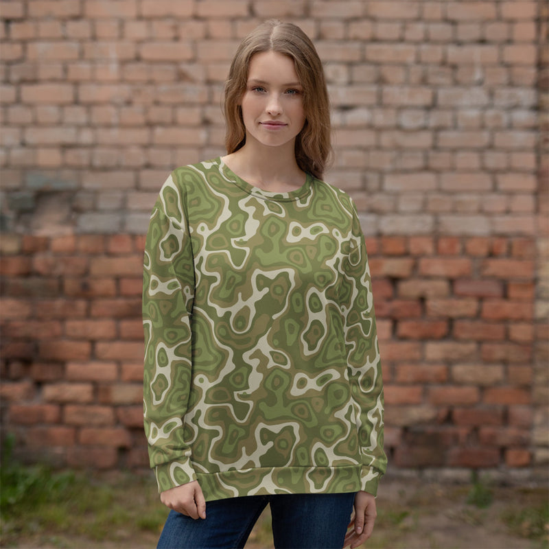 Topo Sage Ridge CAMO Unisex Sweatshirt
