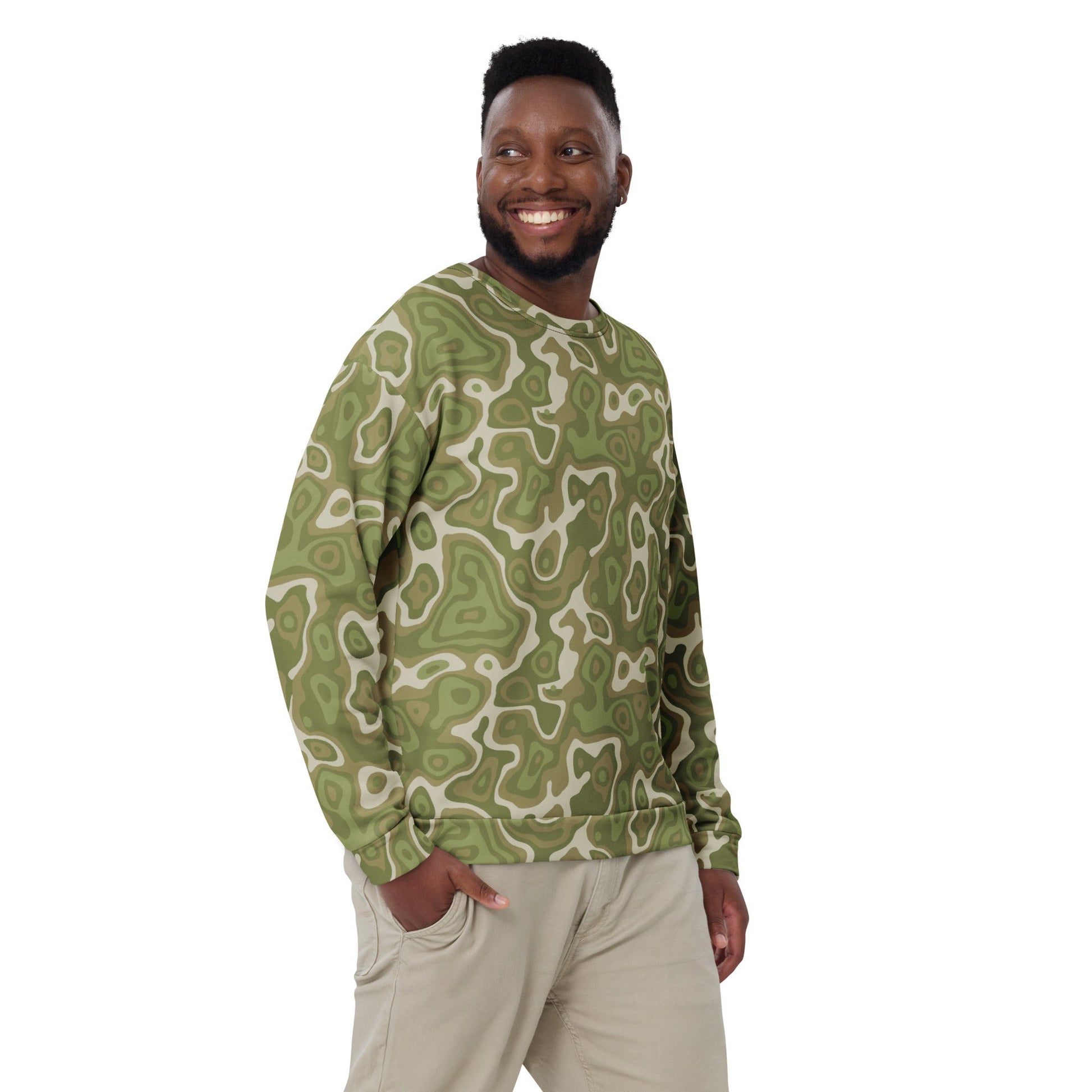 Topo Sage Ridge CAMO Unisex Sweatshirt - Sweatshirts