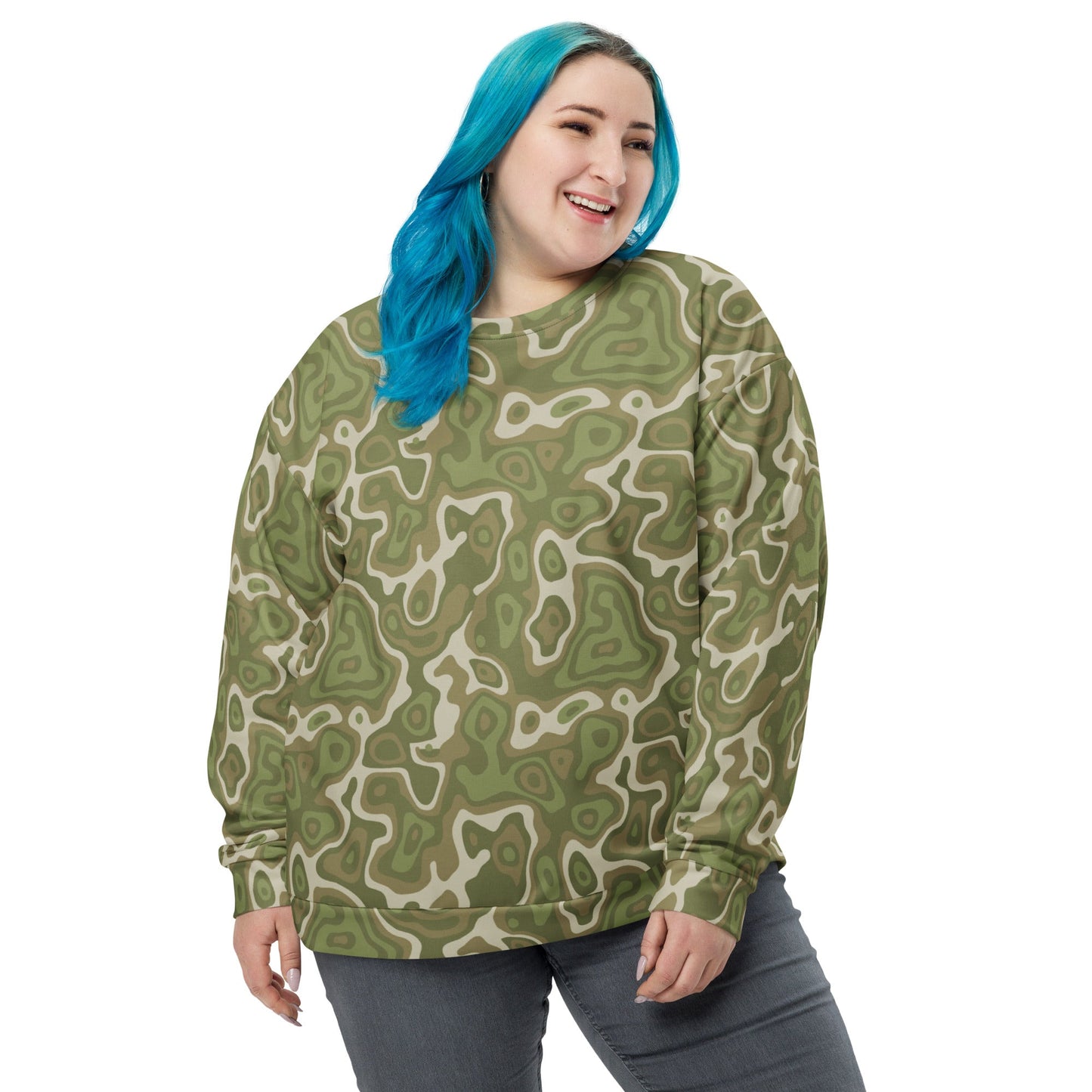 Topo Sage Ridge CAMO Unisex Sweatshirt - Sweatshirts