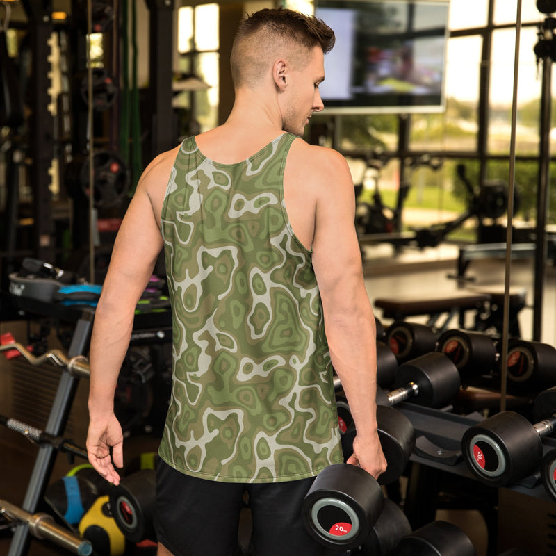 Topo Sage Ridge CAMO Unisex Tank Top
