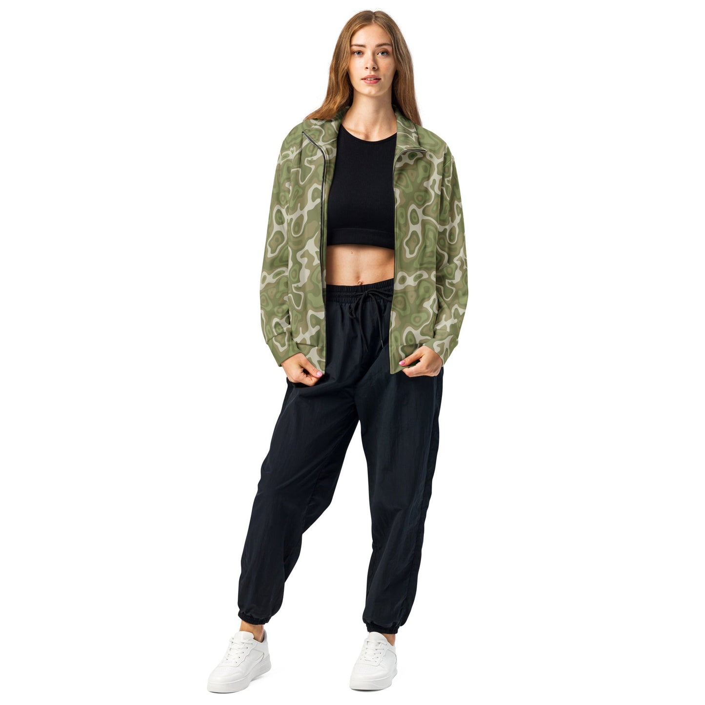 Topo Sage Ridge CAMO Unisex track jacket - Track Jackets