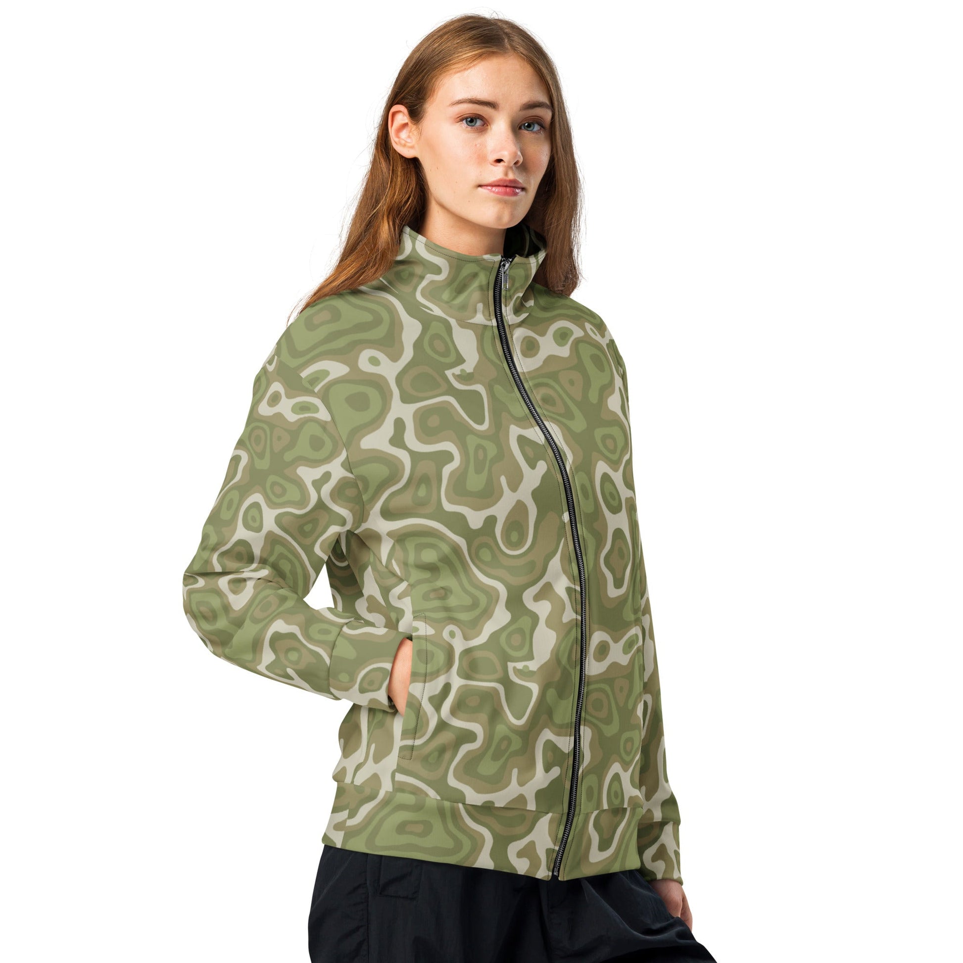 Topo Sage Ridge CAMO Unisex track jacket - Track Jackets