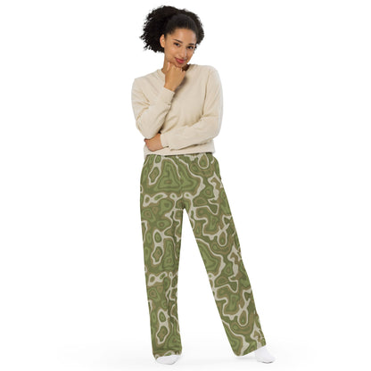 Topo Sage Ridge CAMO unisex wide-leg pants - Wide-leg Pants