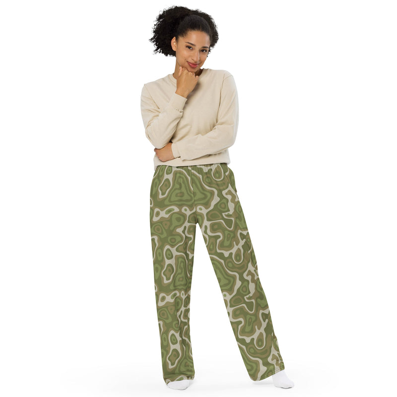 Topo Sage Ridge CAMO Unisex Wide-Leg Leisure Pants