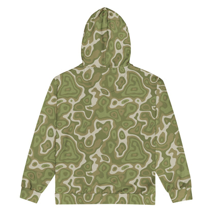 Topo Sage Ridge CAMO Unisex zip hoodie - Zip Hoodies