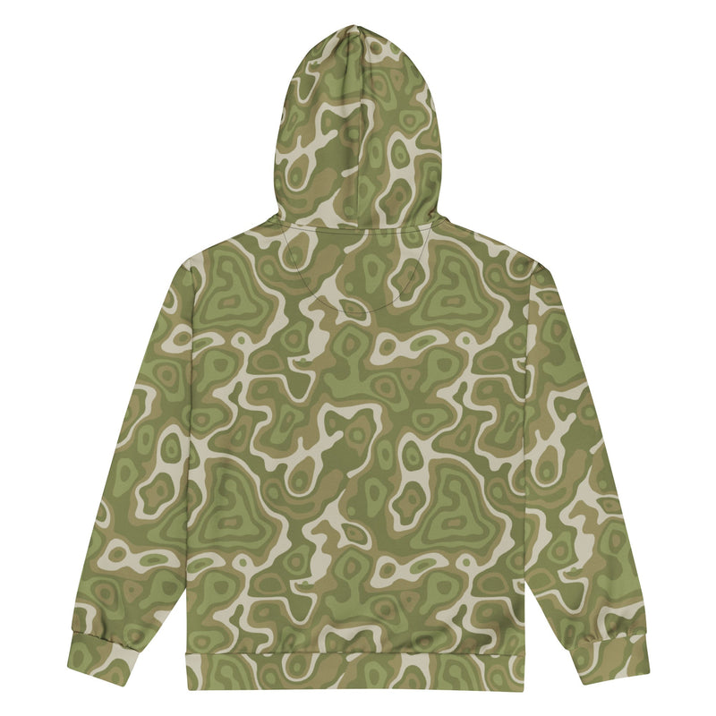 Topo Sage Ridge CAMO Unisex Zip Hoodie