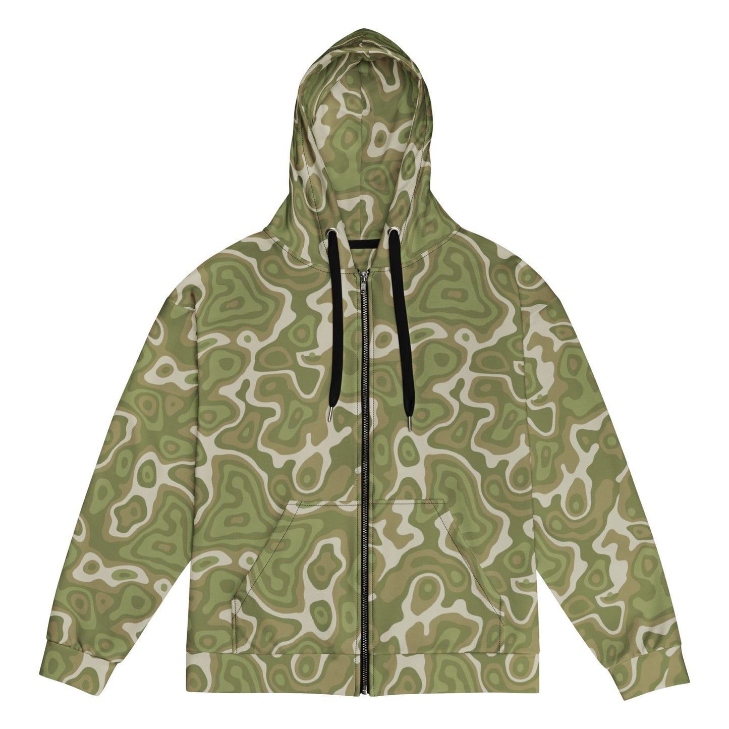 Topo Sage Ridge CAMO Unisex zip hoodie - 2XS - Zip Hoodies