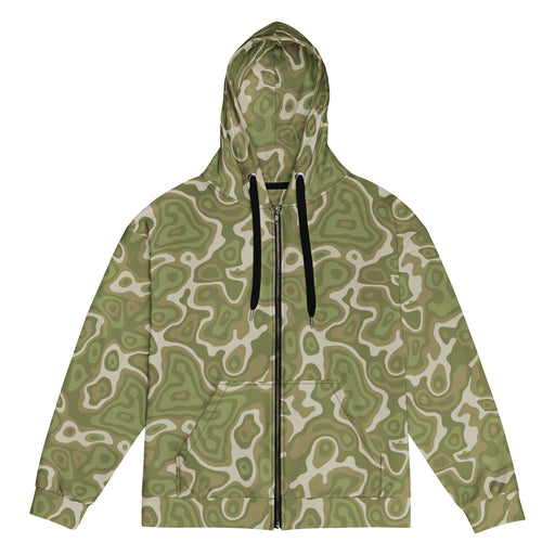 Topo Sage Ridge CAMO Unisex Zip Hoodie - 2XS