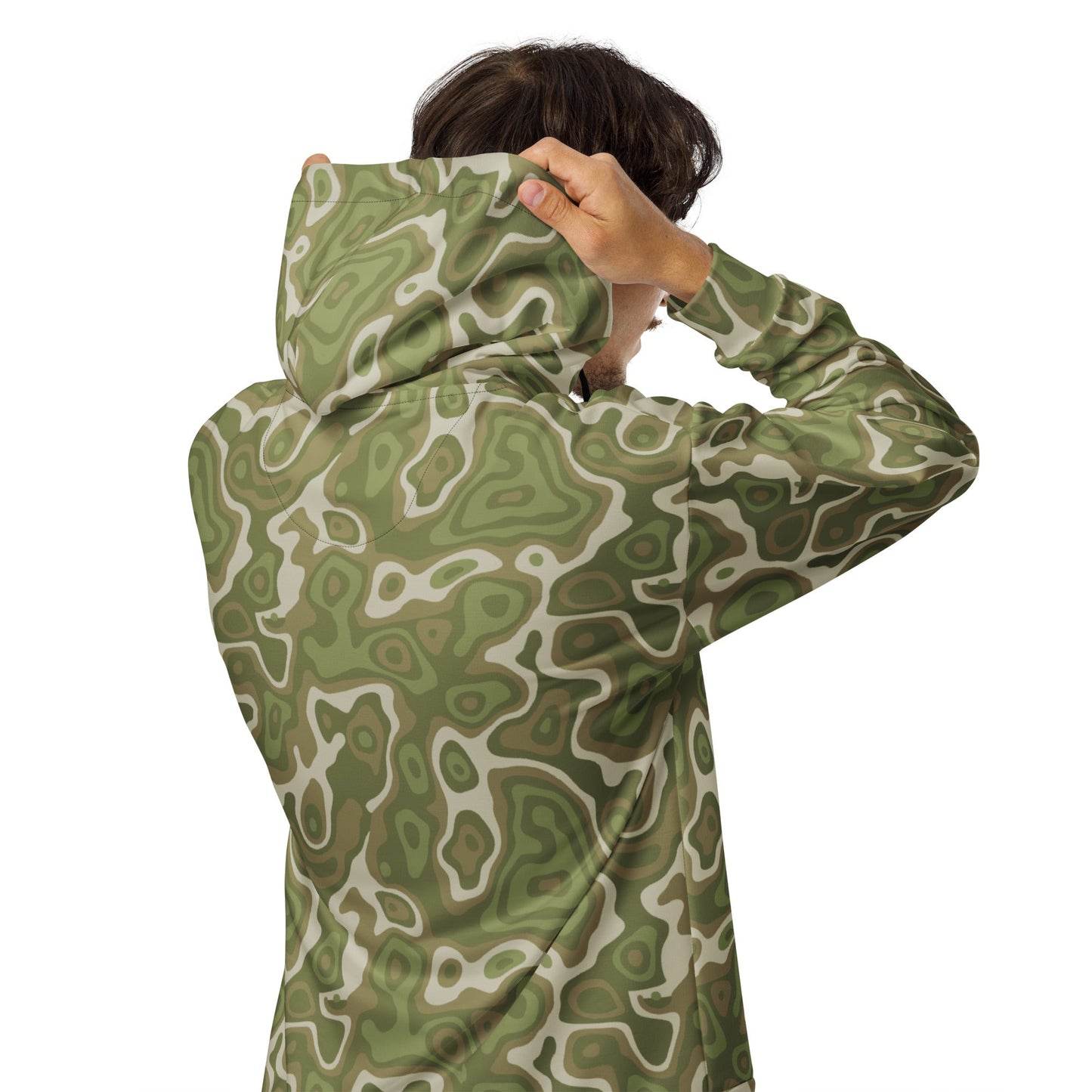 Topo Sage Ridge CAMO Unisex zip hoodie - Zip Hoodies